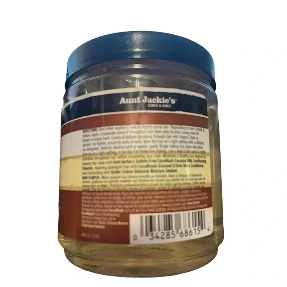 Aunt Jackie's Curl Boss Coconut Curling Gelee Smooth Shine Hair Curly Gel 15oz - Picture 3 of 3
